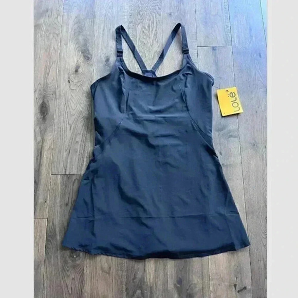 LOLË New Athletic Cycle Tennis Pickleball Dress Size M Black Gym Workout NWT - Picture 5 of 12